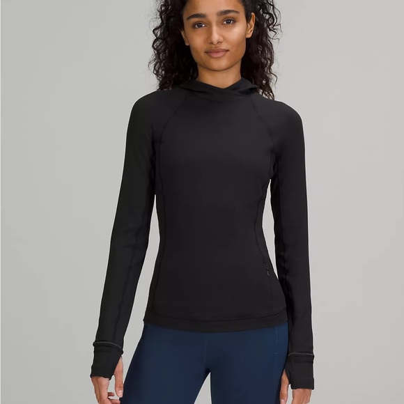 lululemon athletica Tops - Lululemon Black Base Runner Rulu Hoodie